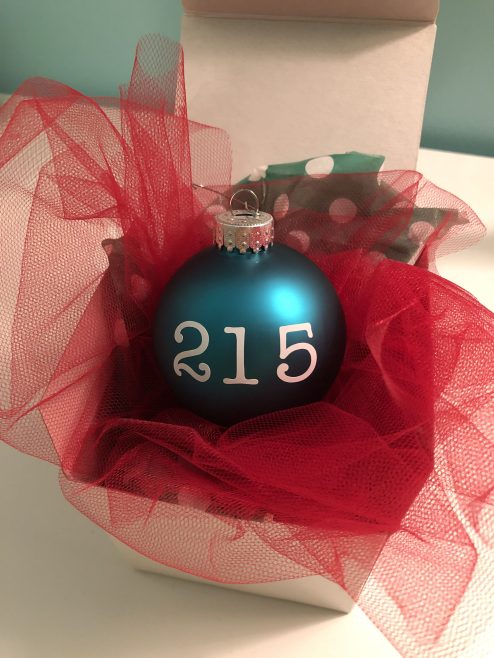 Area Code Ornament