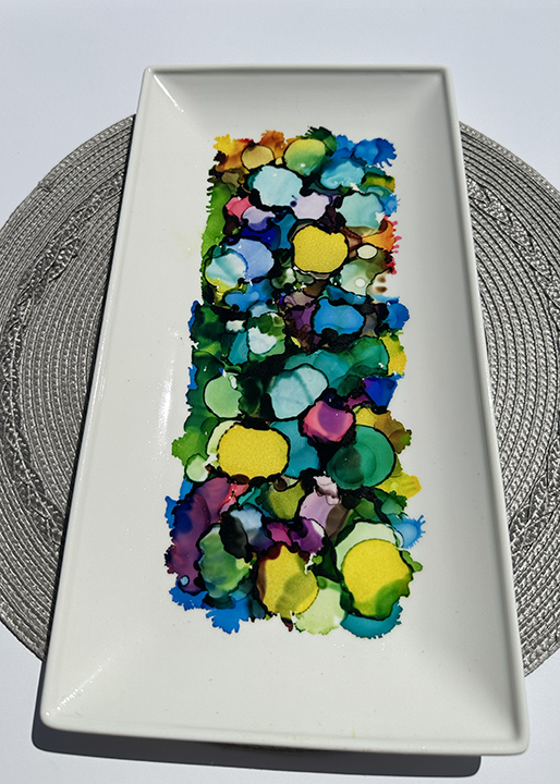 Rectangular Tray Bubbles